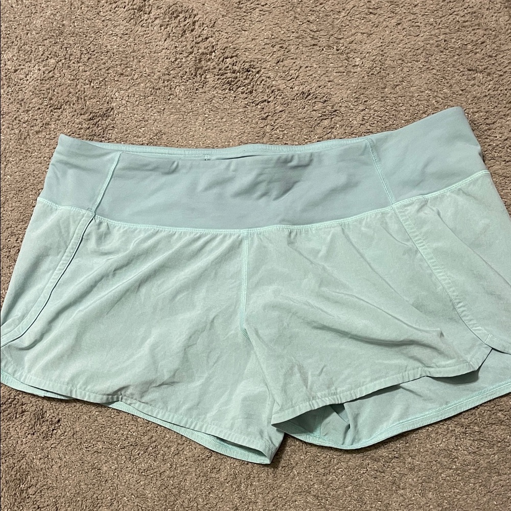 Lululemon Athletica Mint Green Shorts